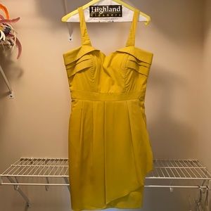 Yellow Mini Dress